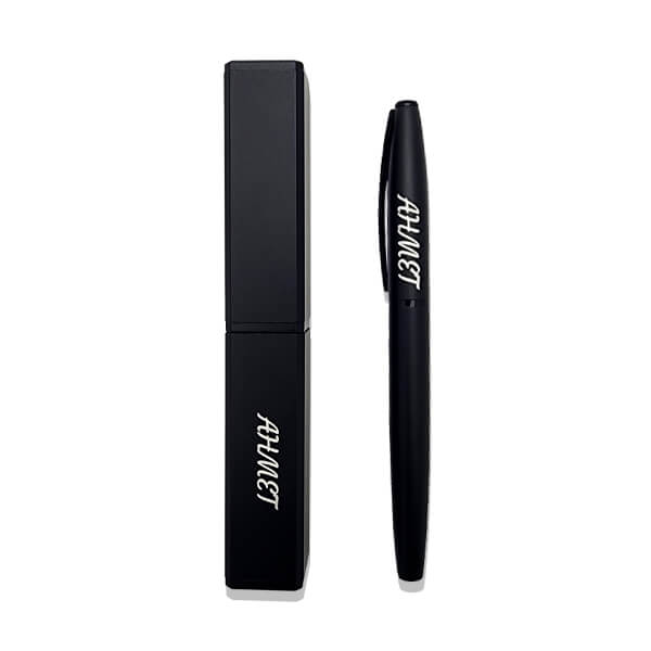 Kişiye Özel Siyah Metal Kutulu Roller Kalem